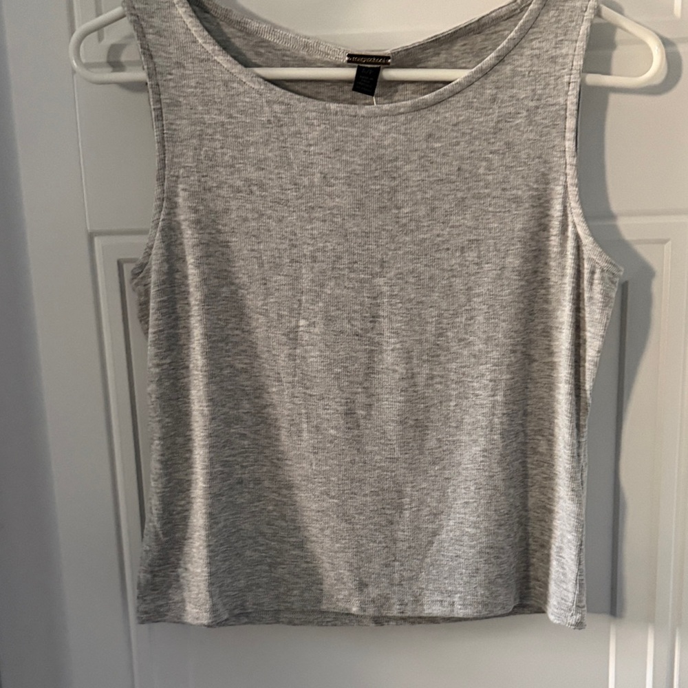New Magaschoni Heather Gray Women's Tank Top